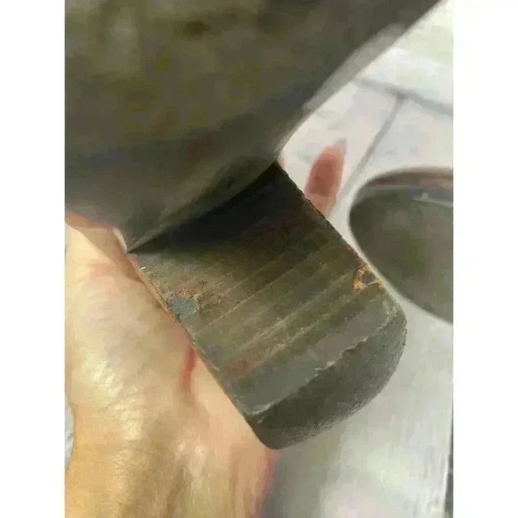 Vince Camuto Hadley Brown Leather Ankle Boot With Back Zipper Size 6.5 EUC - Picture 5 of 8